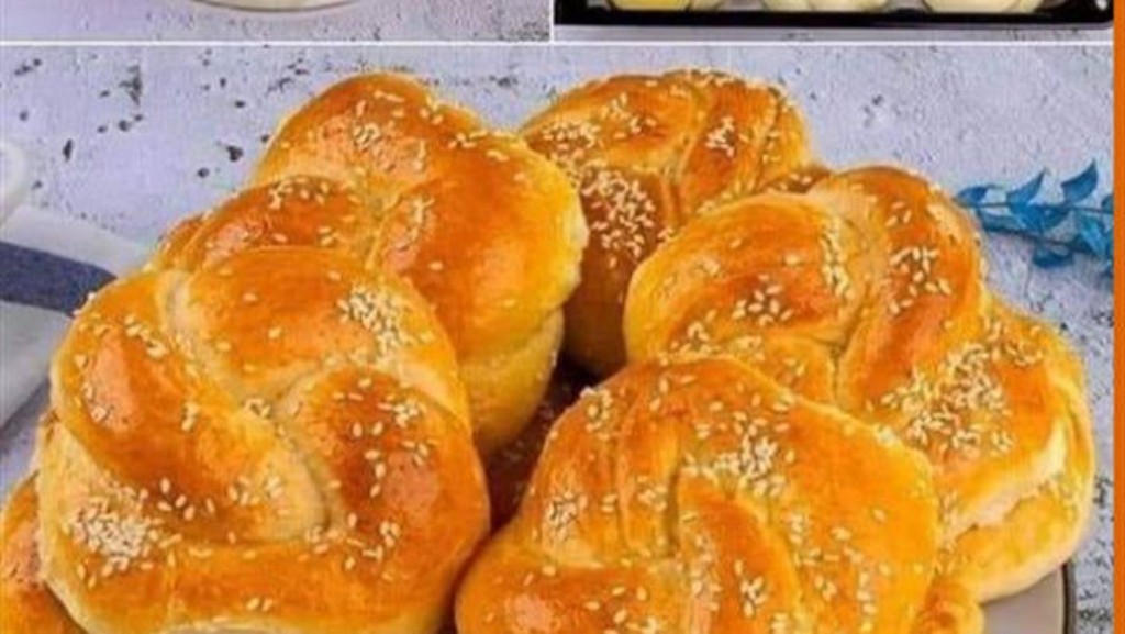 جهزيه للفطار بمكونات بسيطة طريقة عمل خبز بالسمسم هش وطري وبطعم وهمي