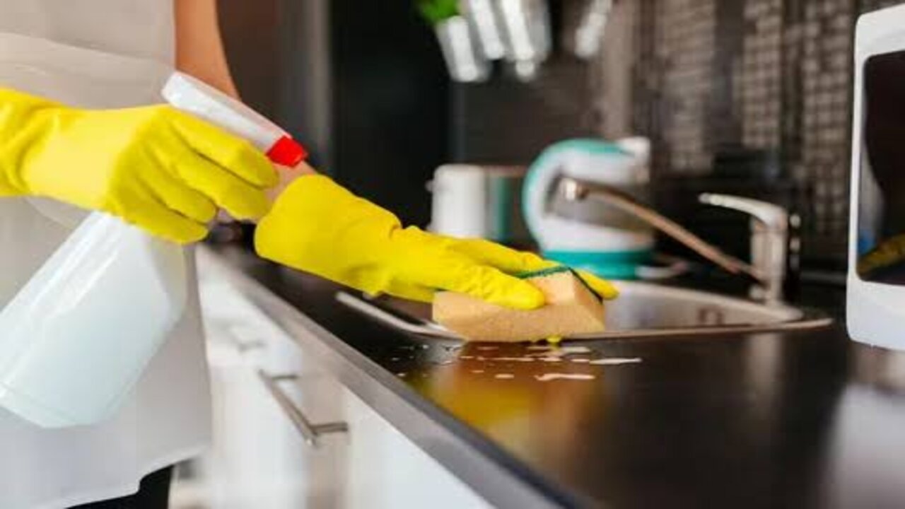 وصفة الخل لتنظيف رخام المطبخ