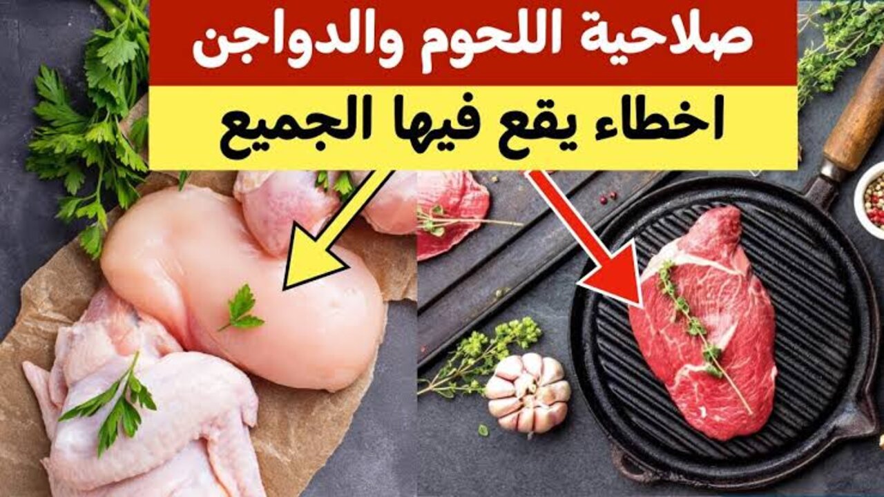 تخزين الدجاج واللحوم في الفريزر