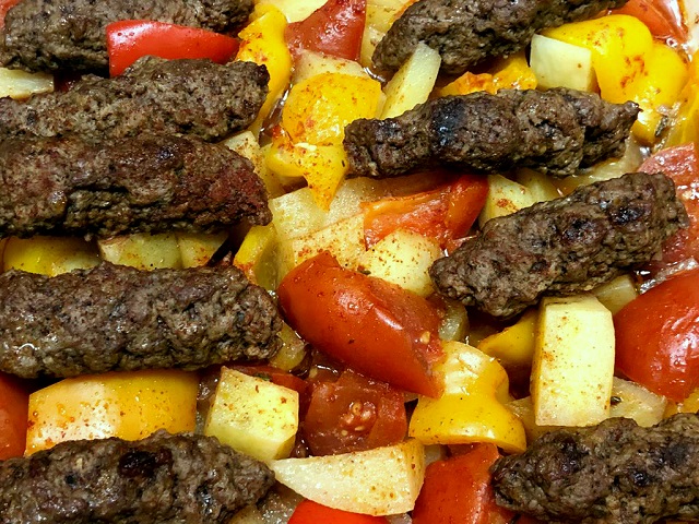 طريقة عمل البطاطس بأصابع اللحمة المفرومة بطريقة مختلفة وطعم مميز غير المعتاد