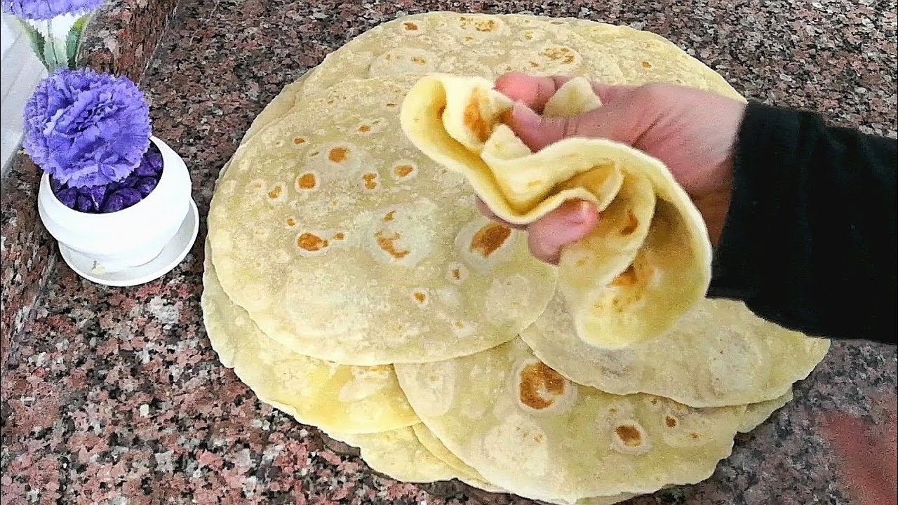 طريقة عمل الرقاق الطري