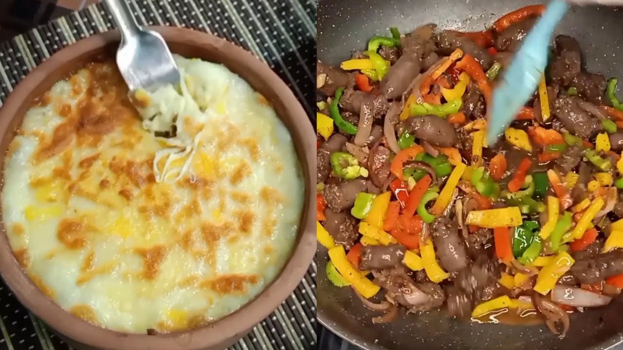 صينية السجق مع الخضار والجبن
