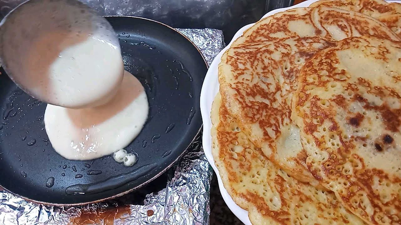 طريقة عمل الفطائر السائلة في الطاسة