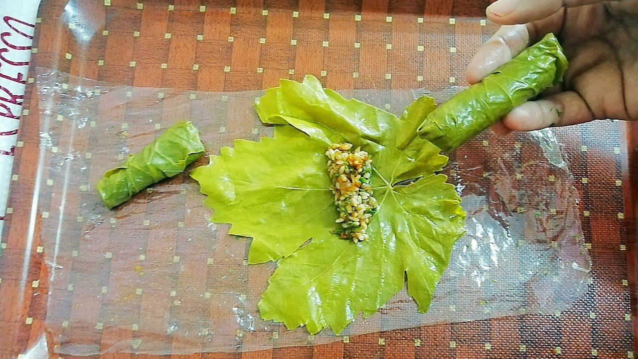 لف ورق العنب والكرنب بالكيس بسرعة البرق هتلفى اكبر كمية