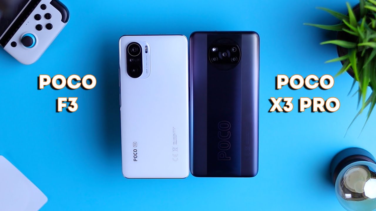 مقارنة بين هاتف Poco X3 Pro و Poco F3