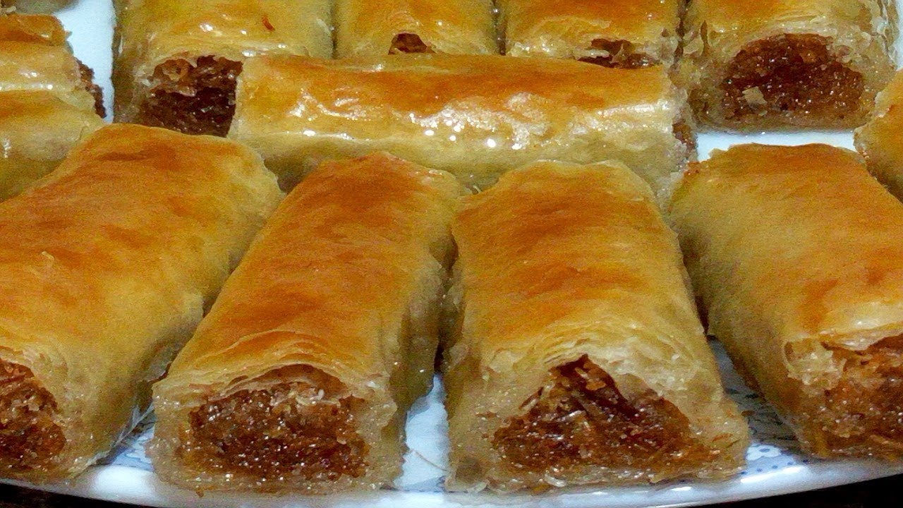 طريقة عمل أصابع الجلاش بالكنافة