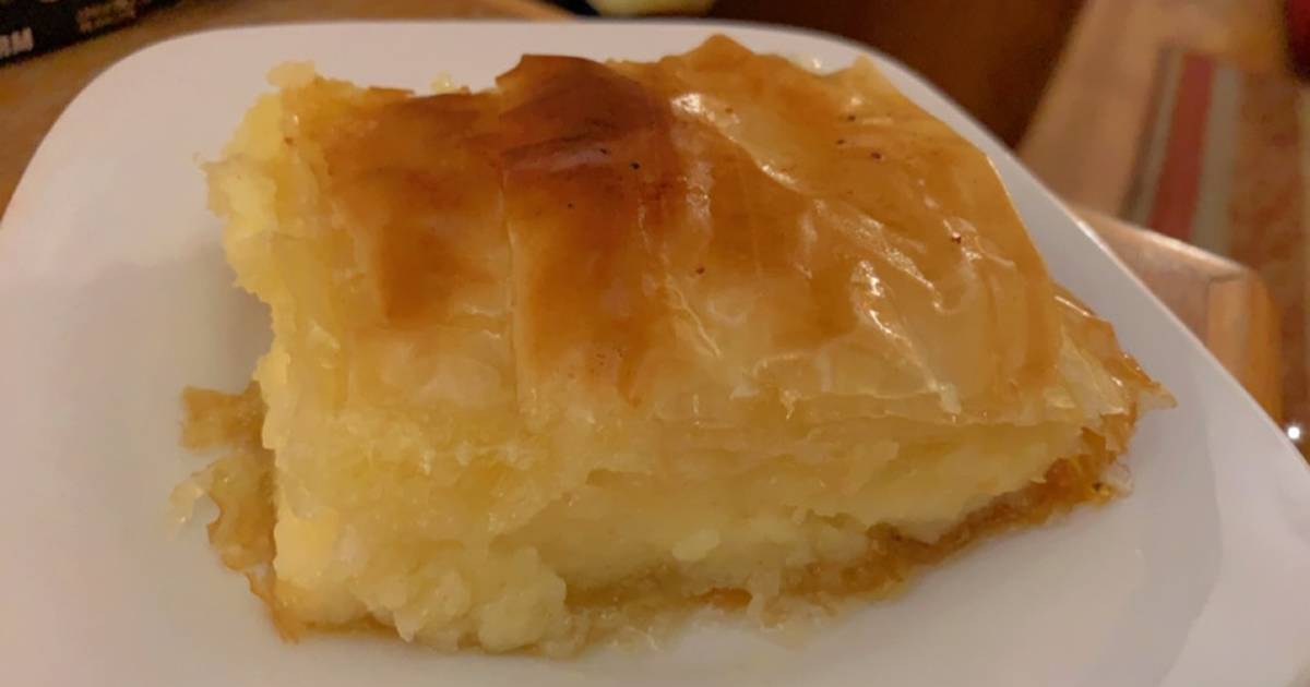 فطيرة الكاسترد