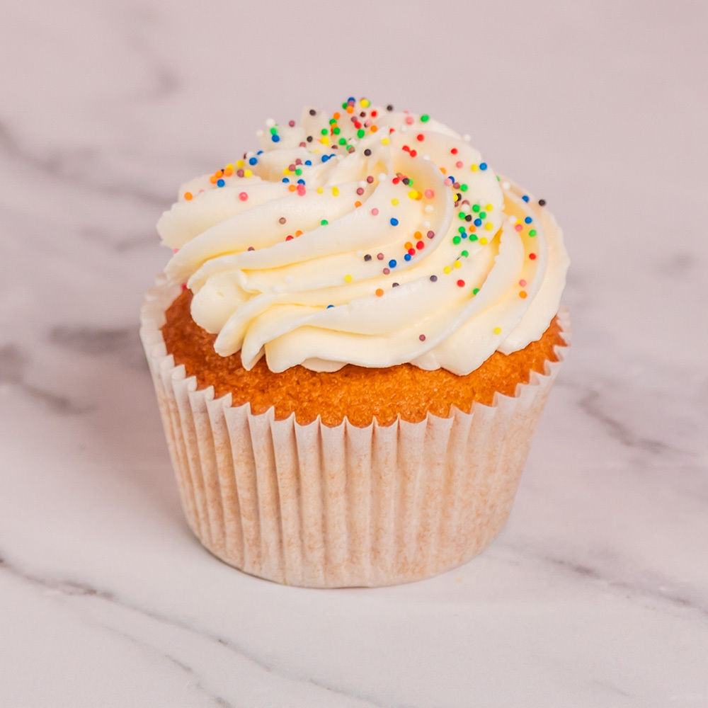 very vanilla cupcake