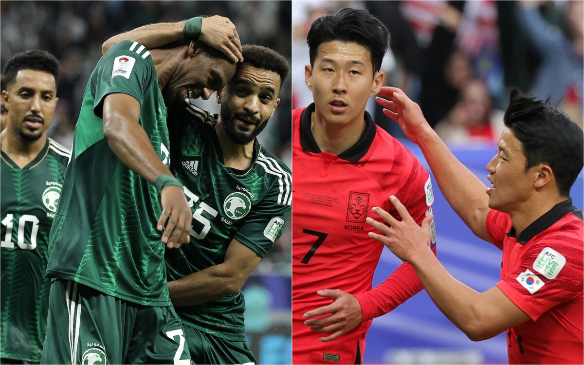 مباراة السعودية وكوريا الجنوبية.. طاقم تحكيم أوزبكي يدير قمة دور ال 16 من كأس آسيا
