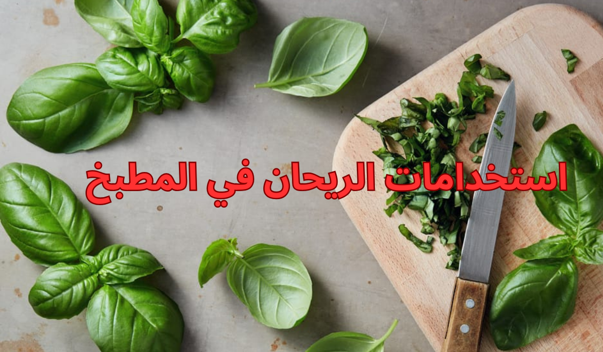 استخدامات الريحان في المطبخ