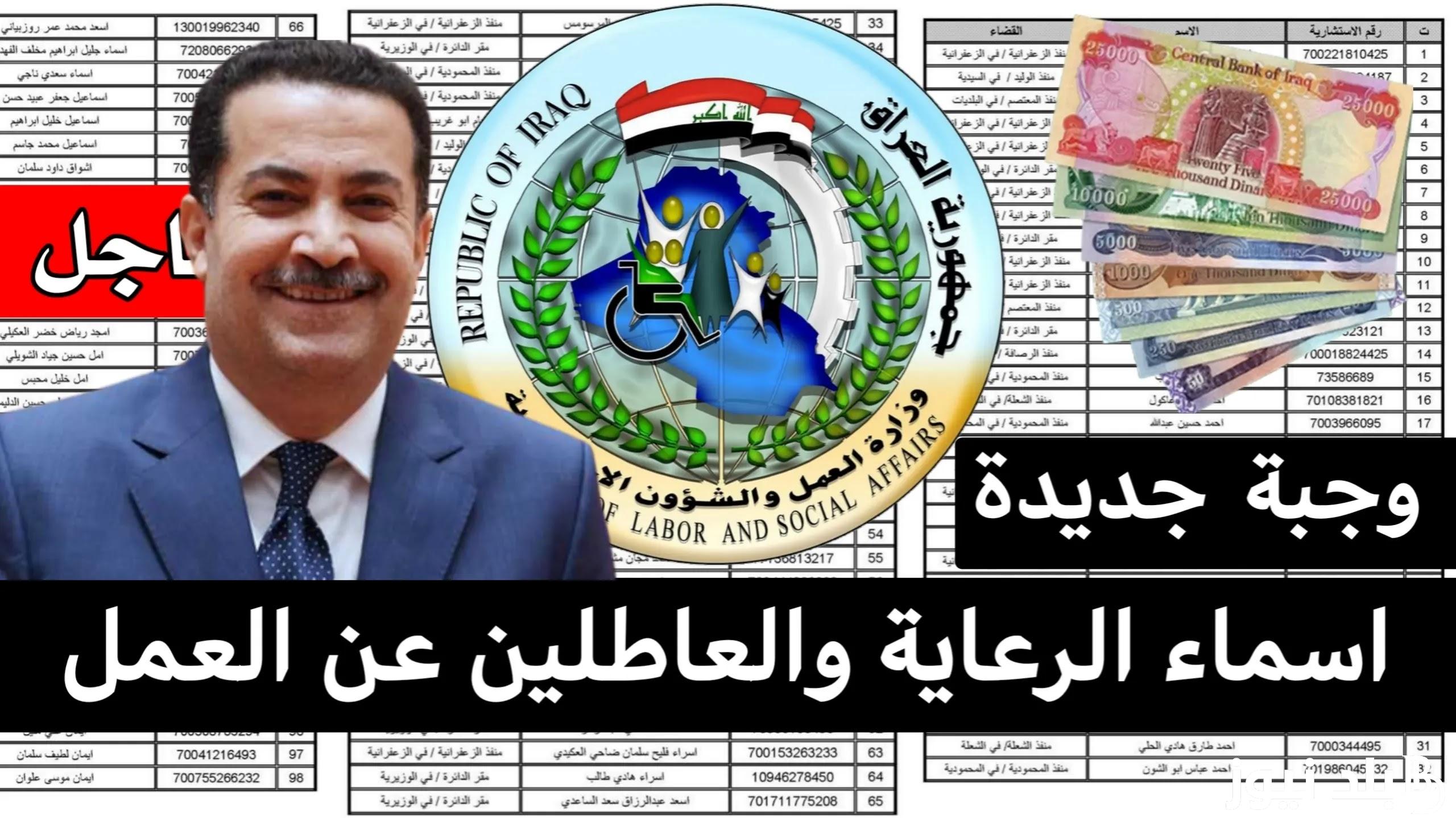 المشمولين بالرعاية الاجتماعية