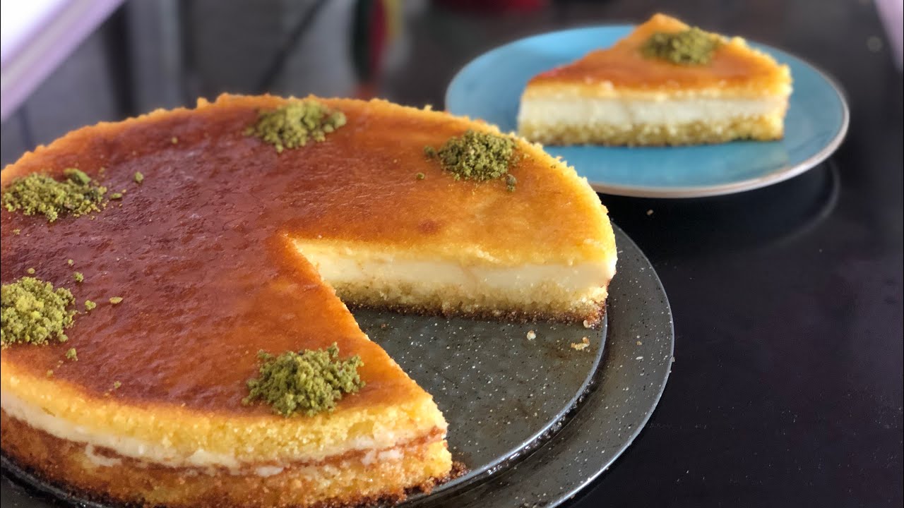 طريقة عمل البسبوسة بالقشطة بأحلى طعم وبخطوات بسيطة
