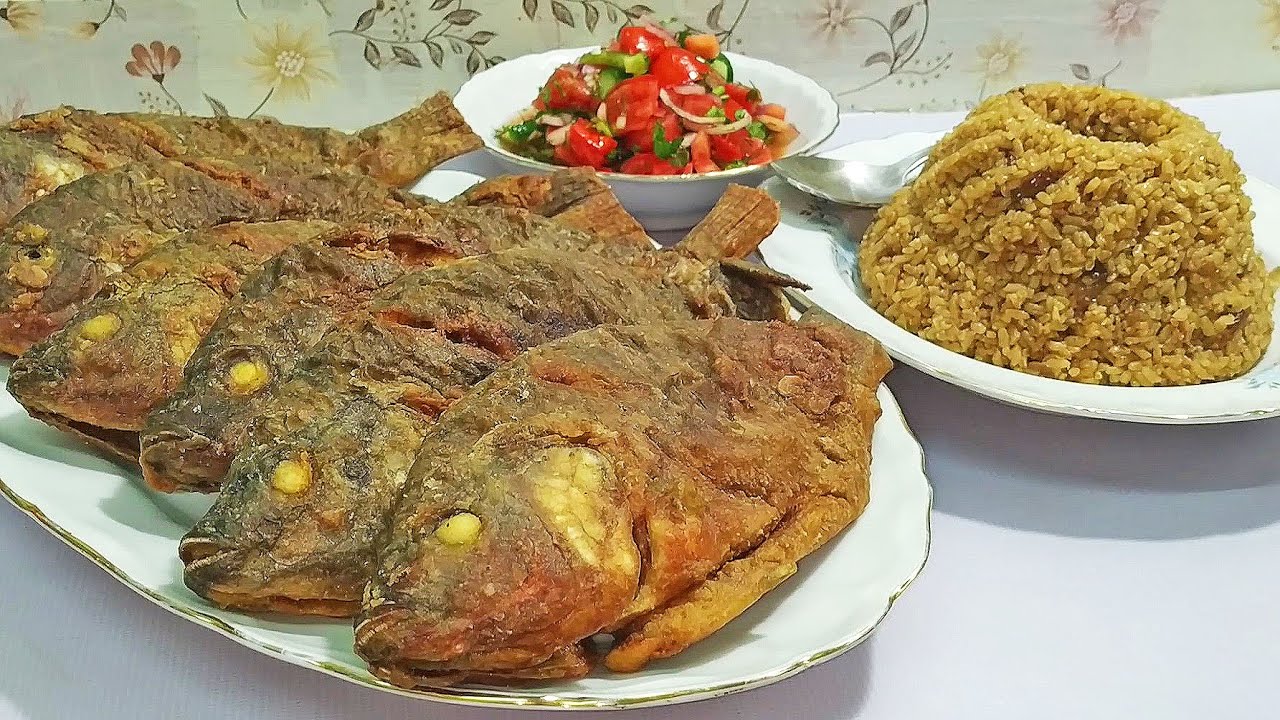 السمك المقرمش