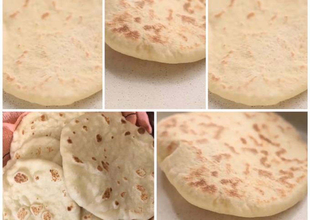 طريقة عمل الخبز العربي بالزبادي