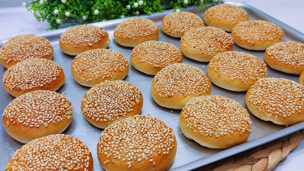 القرص بالسمسم