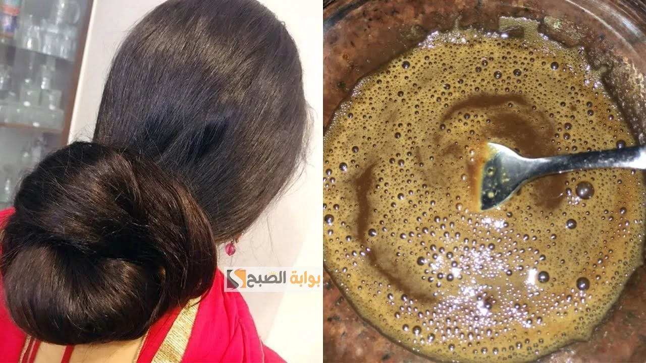 القهوة مع الشامبو لتطويل الشعر