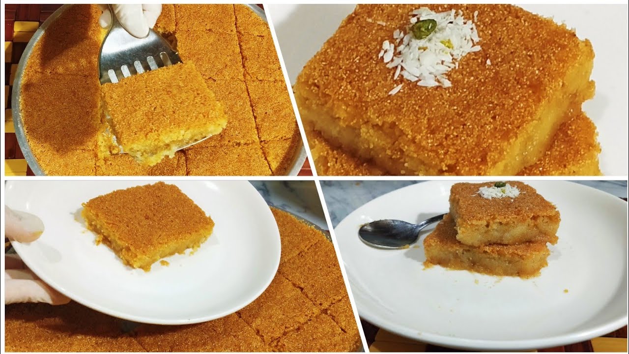 بسبوسة الميكرويف