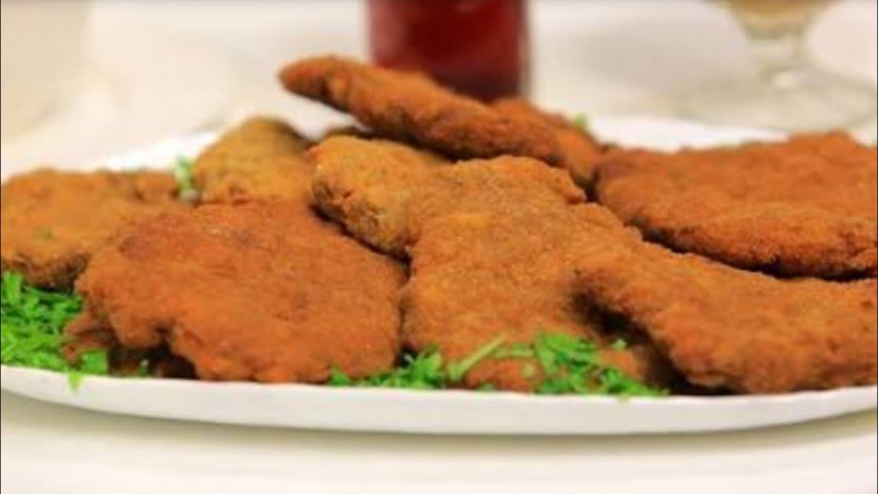 طريقة عمل البفتيك (الإسكالوب بانيه)
