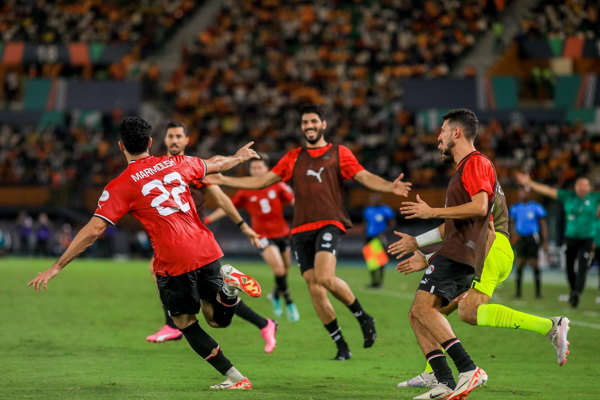 تشكيل منتخب مصر امام كاب فيردي كاس الامم الافريقية 2024