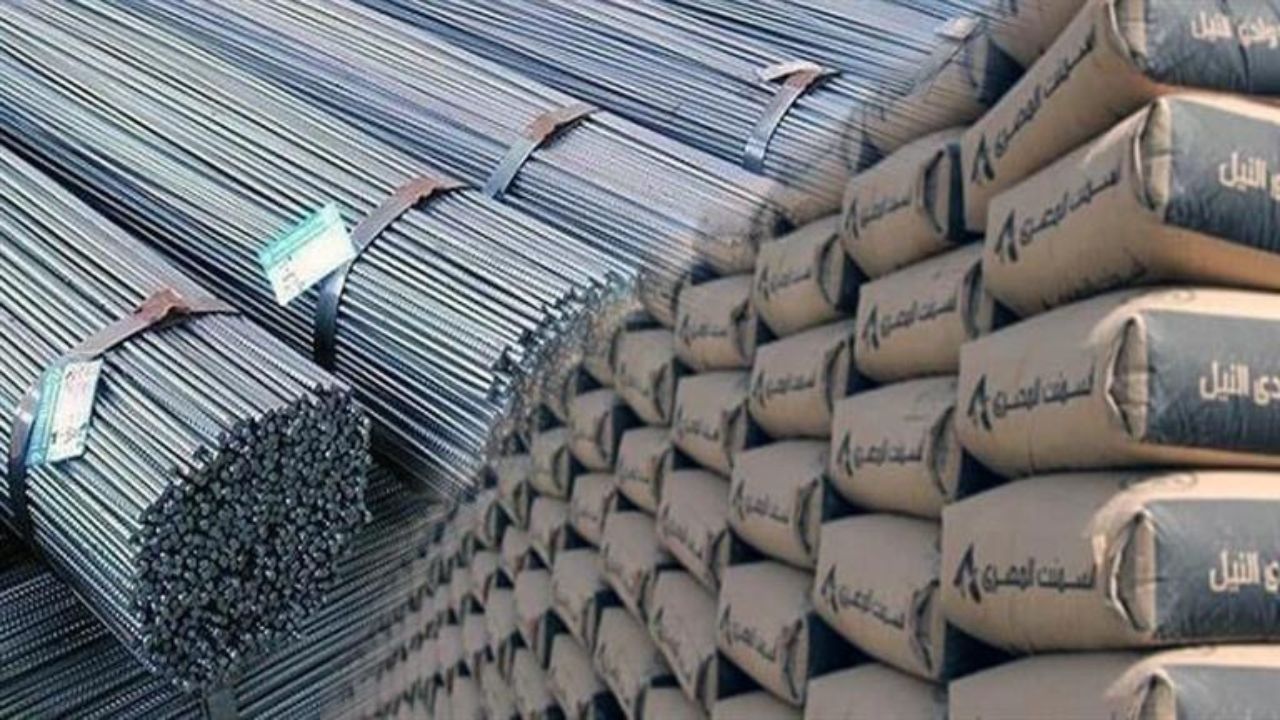 زيادات جديدة. سعر طن الحديد والأسمنت اليوم الخميس 3