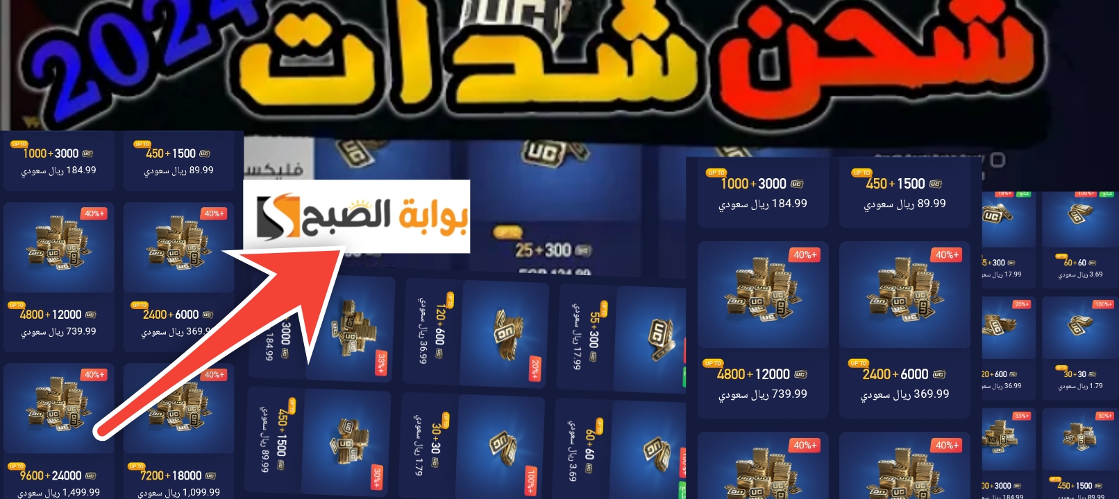 شحن شدات ببجي 1