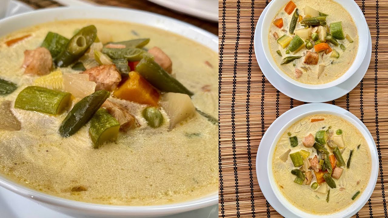 شوربة الكريمة بالخضروات