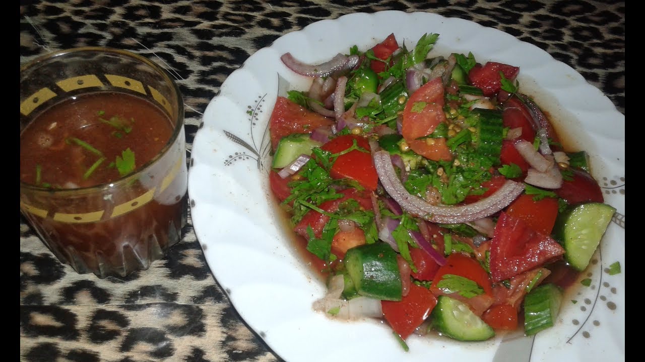 طريقة تحضير سلطة الحاتي