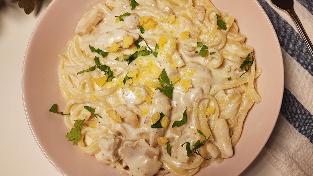 طريقة تحضير مكرونة الوايت صوص
