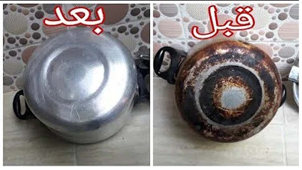 طريقة تنظيف أواني الألمنيوم