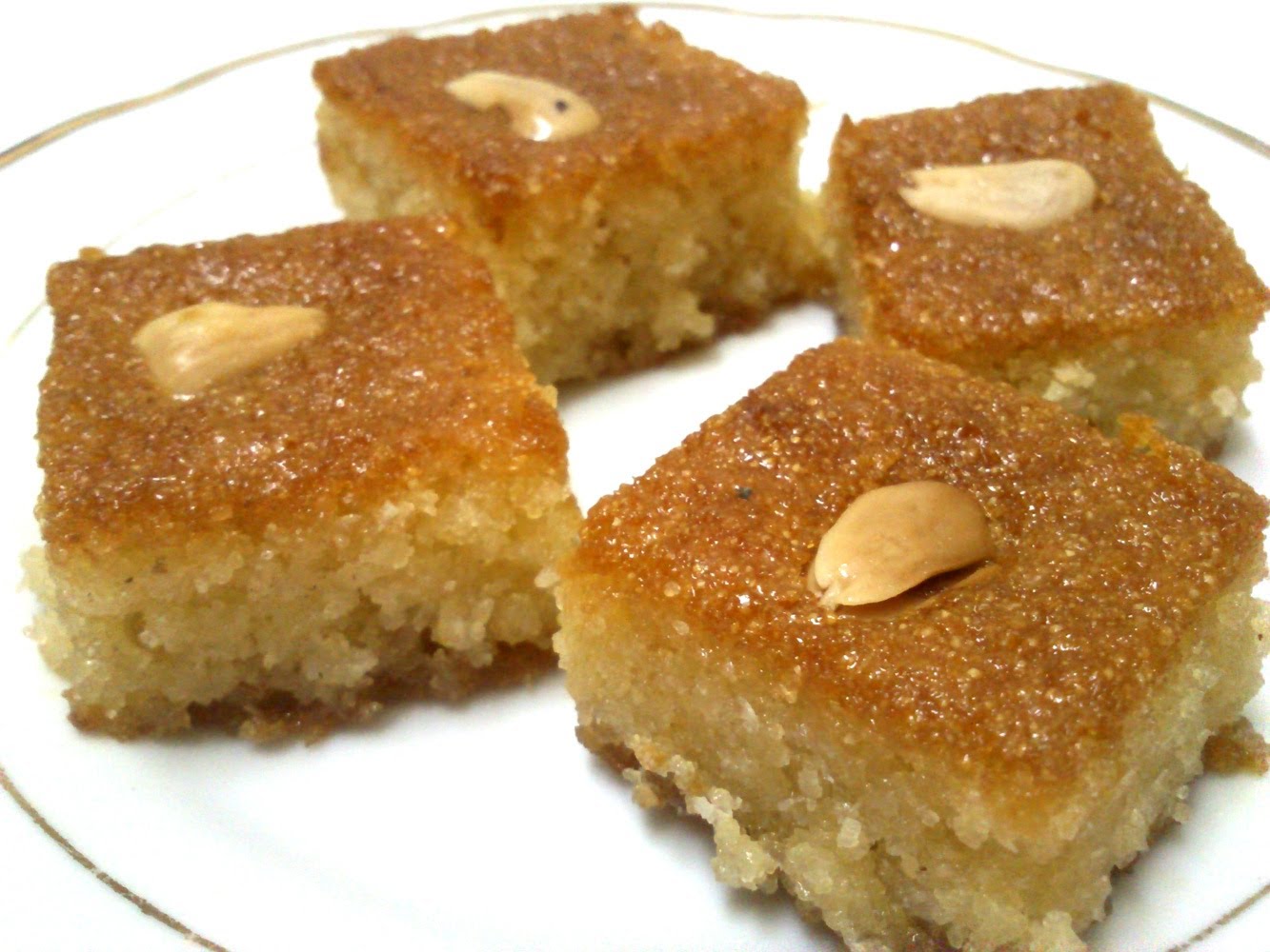 طريقة عمل البسبوسة 1