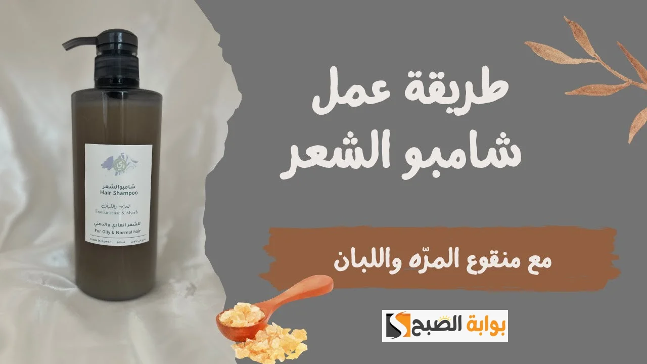 طريقة عمل الشامبو