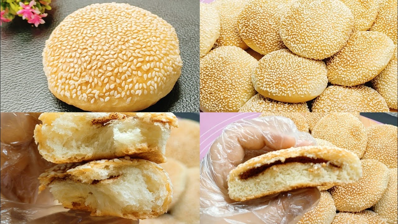 طريقة عمل القرص بالسمسم