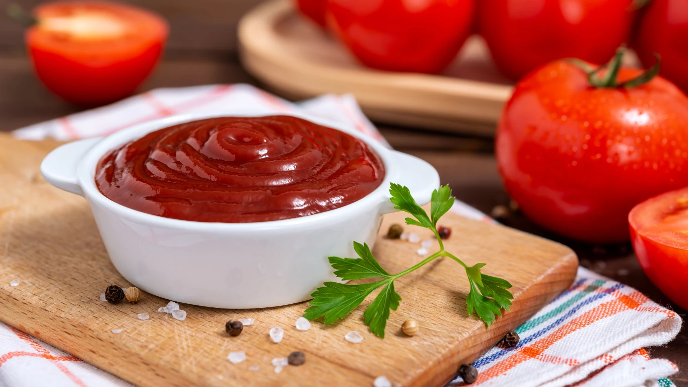 طريقة عمل الكاتشب