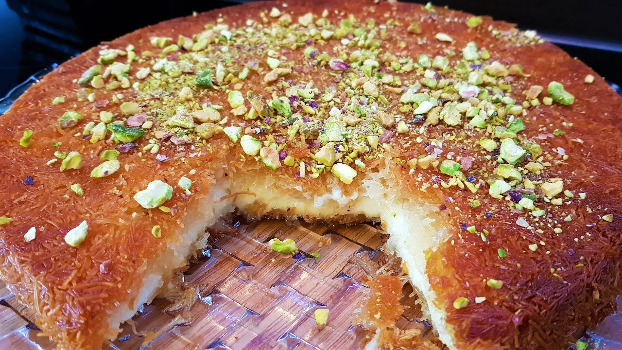 طريقة عمل الكنافة بالقشطة