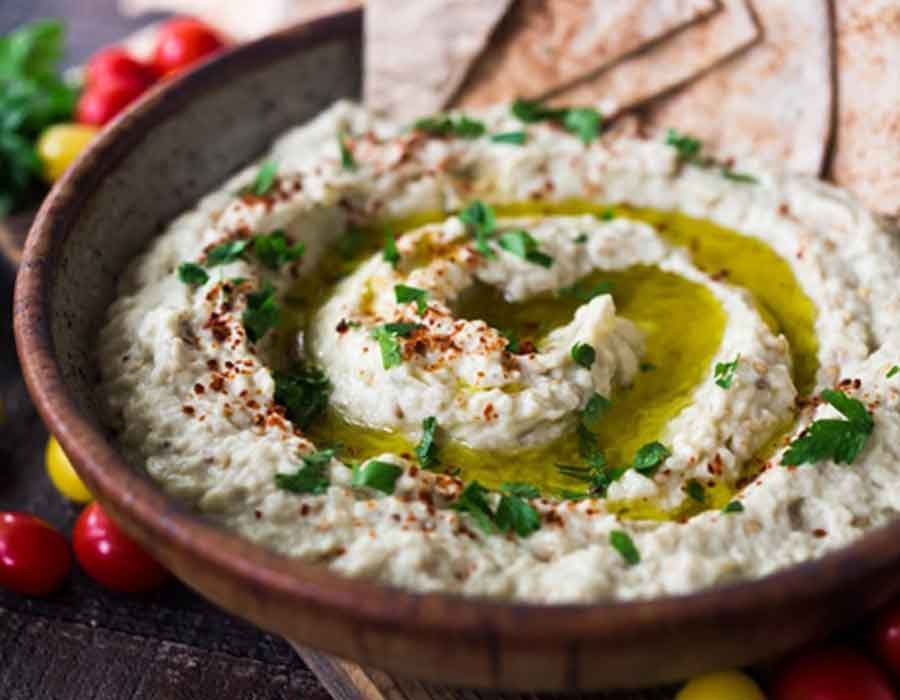 طريقة عمل بابا غنوج في المنزل