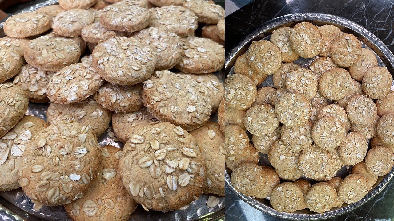 طريقة عمل بسكوت الشوفان الصحي