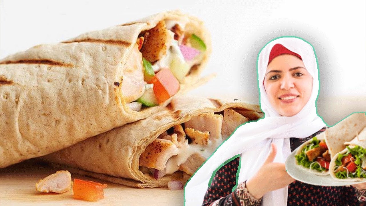 طريقة عمل ساندوتشات شاورما الدجاج