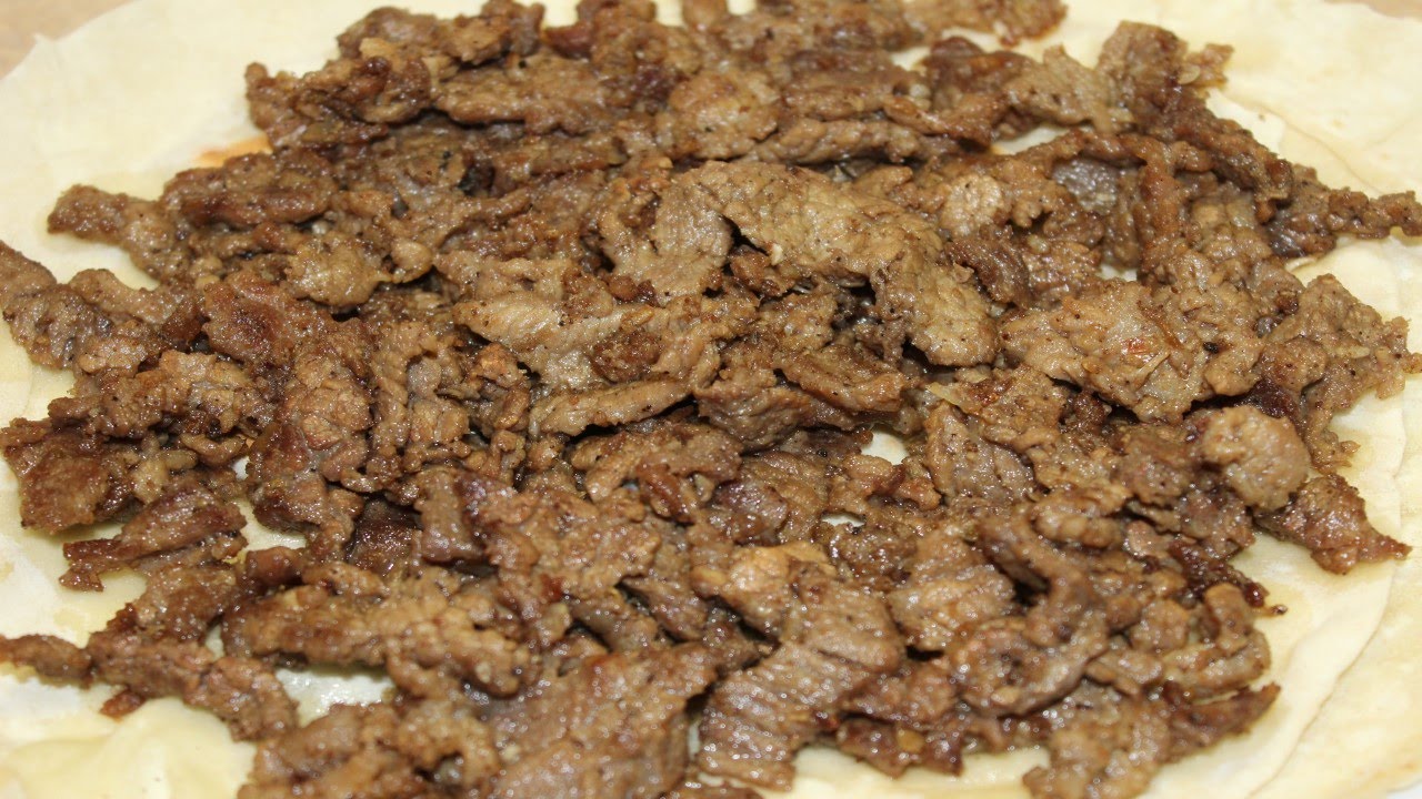 طريقة عمل شاورما اللحم