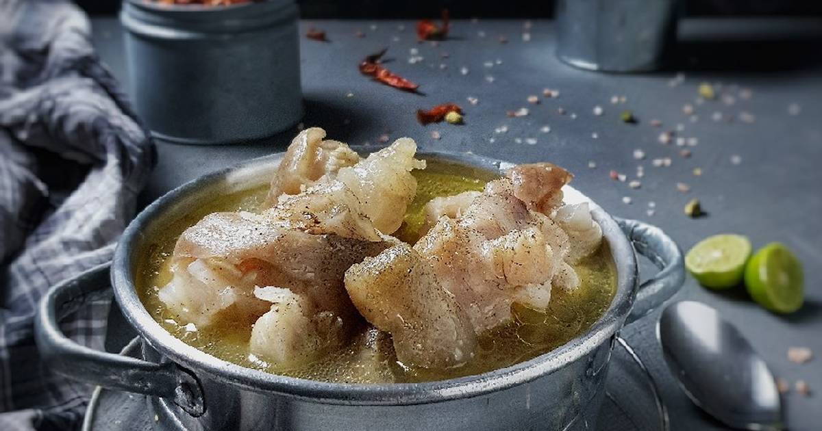طريقة عمل شوربة الكوارع