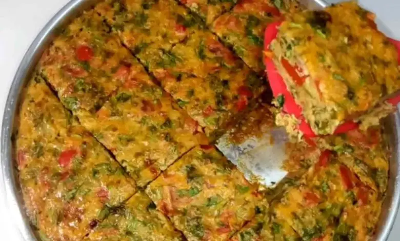 طريقة عمل صينية العجة بالبيض على أصولها وصفة سحرية