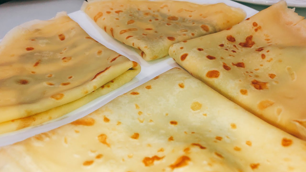 طريقة عمل عجينة الكريب 1