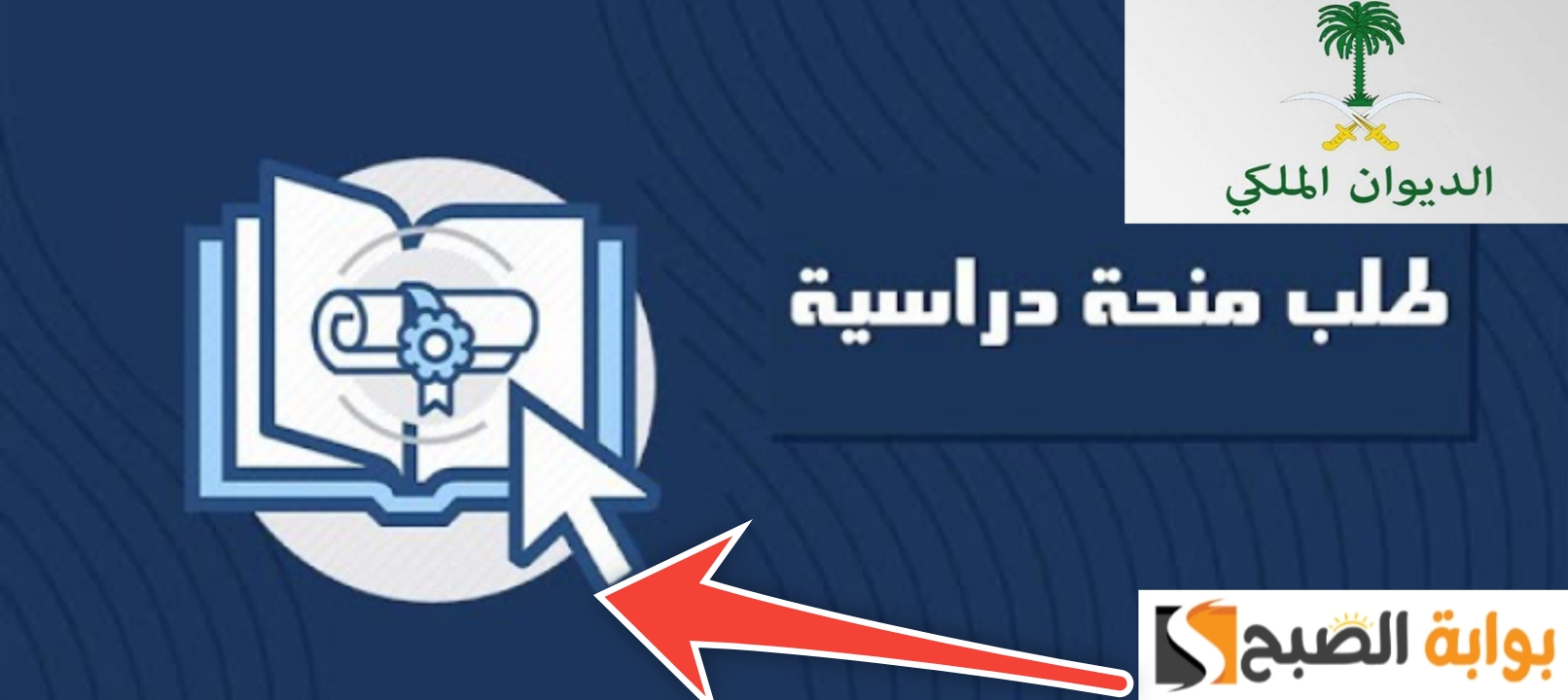 طلب منحة دراسية من الديوان الملكي