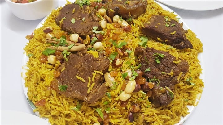 كبسة اللحم