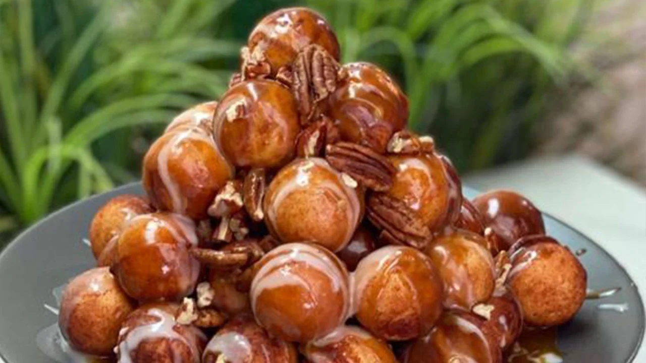 طريقة عمل كرات السينابون الهشة