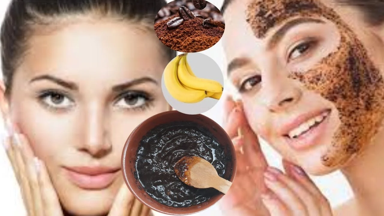 ماسك القهوة والموز