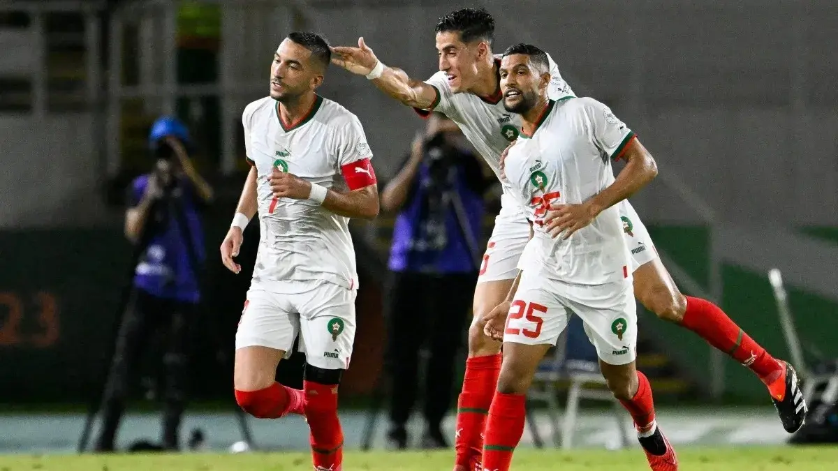 مباراة المغرب وجنوب إفريقيا