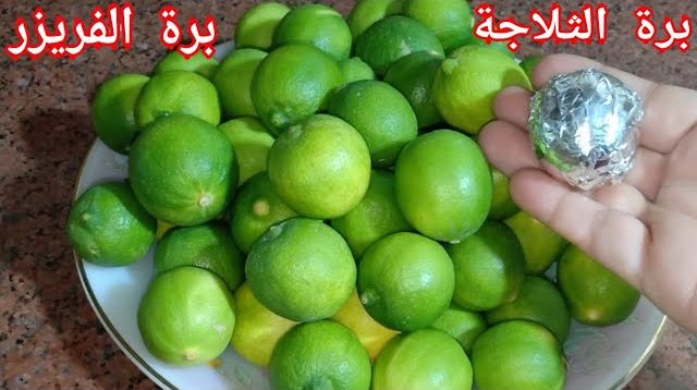 ملعقة واحدة فقط لتخزين وحفظ الليمون برة الثلاجة وبرة الفريزر من السنه للسنه3 e1617210102781 1 3