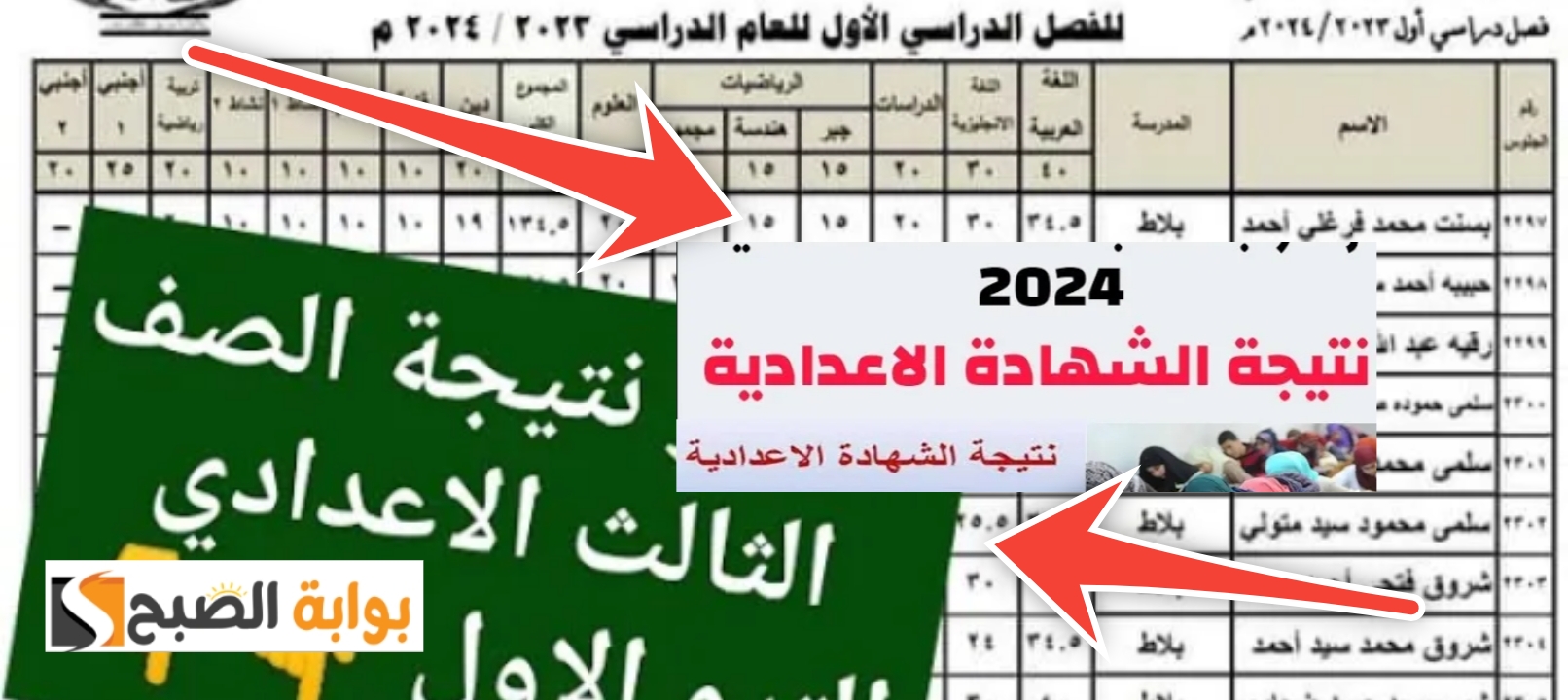 نتيجة الشهادة الاعدادية محافظة القليوبية