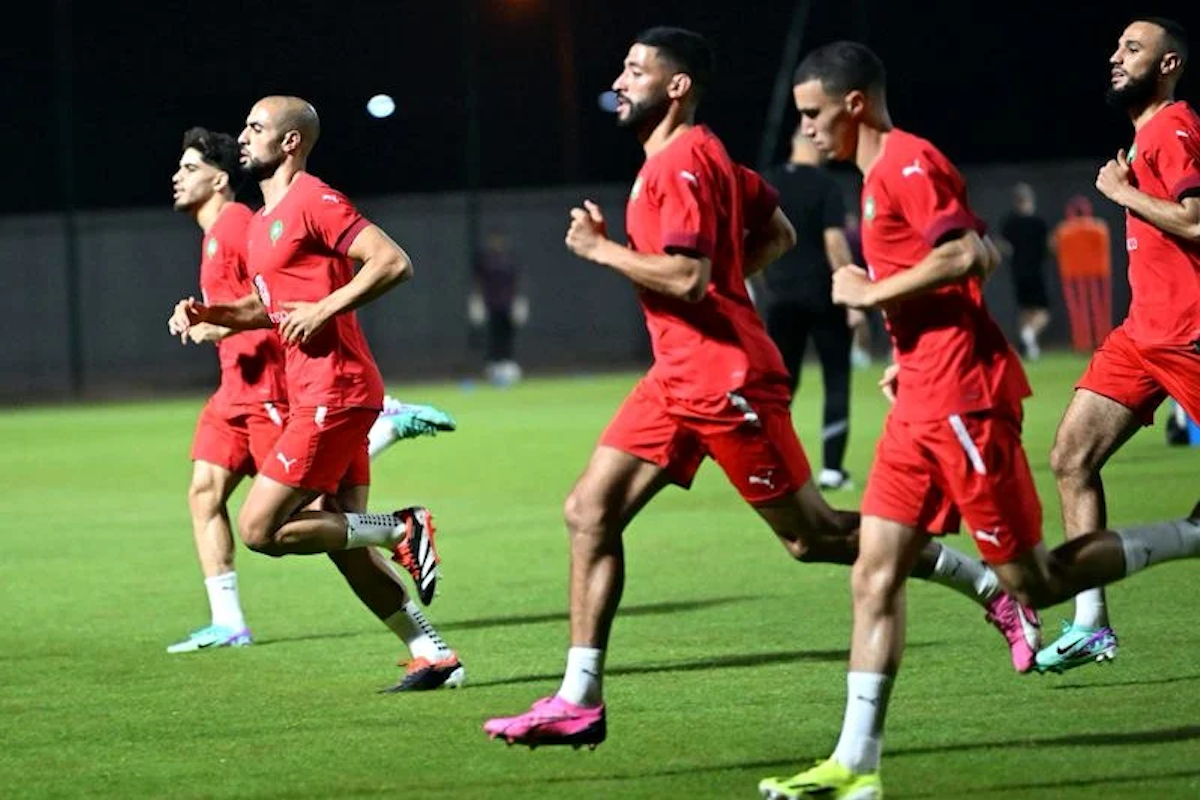 تشكيلة المغرب ضد جنوب أفريقيا