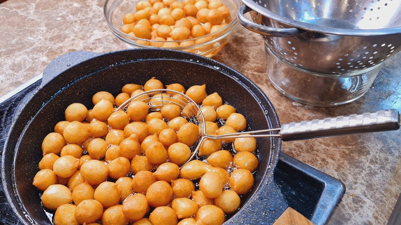 وصفة العوامات الحلوة